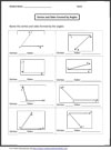 Vertex and sides formed by angles worksheet