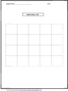 Blank chart 1-20