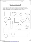 Recognize the 2d shapes
