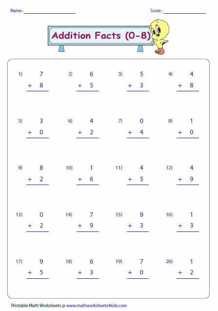 beginner-addition-worksheets