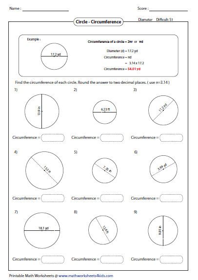 circumference-and-area-of-circle-worksheets