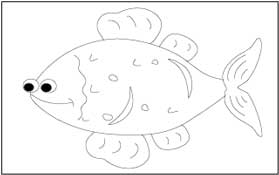 Bluegill Coloring Page