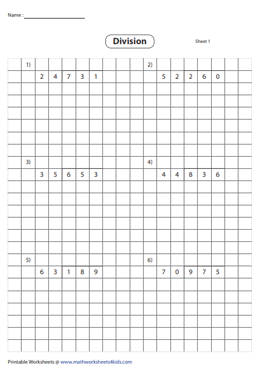 Division using Grids | 3-Digit by 2-Digit