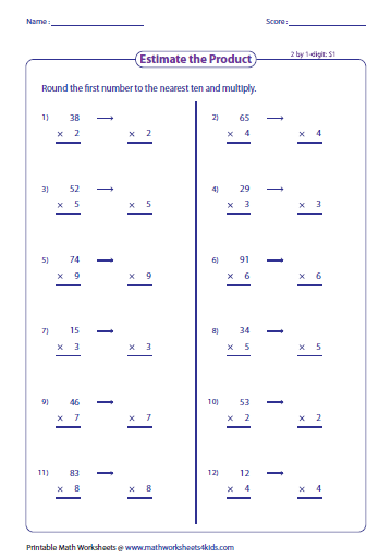 estimating-products-quotients-worksheets