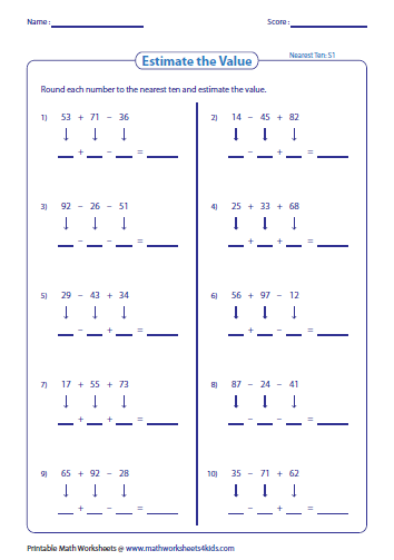 estimation-worksheets-symbol-what-is-importance-summary