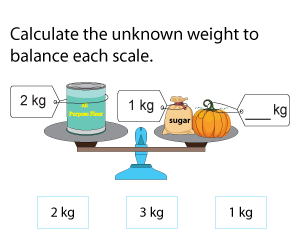 Balance Scale | Metric Units