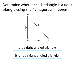 Converse of the Pythagorean Theorem | Metric Units