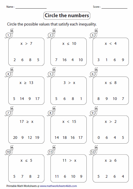 Algebra 1a 3 5 Compound Inequalities Worksheet 2 Answers - algebra