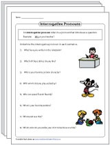 Interrogative Pronouns