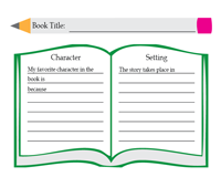 Book Report Writing Template 5