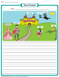 Story Writing Prompts - Grade 1