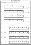 Reading and Marking Ruler: Inches