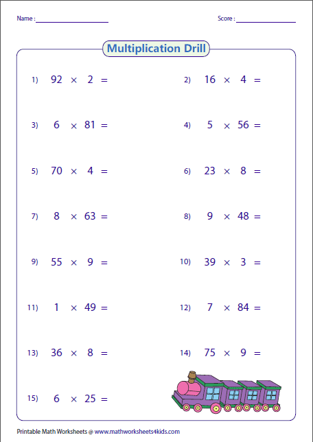 multiplication-drills-1-12-free-printable