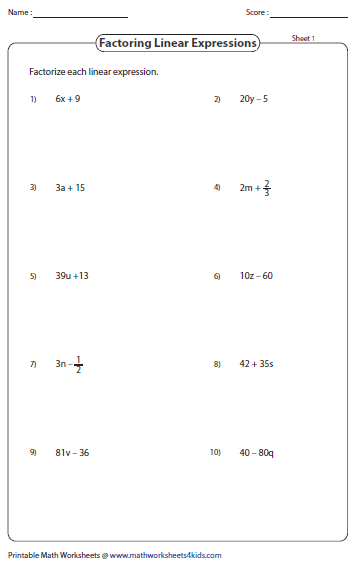 factoring-polynomial-worksheets