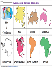 7 Continents of the World | Flashcards