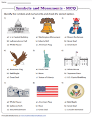 Identify the Symbols and Monuments - MCQ