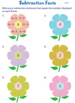 Subtraction Facts: Flower Power Theme