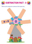 Subtraction Facts: Windmill Theme