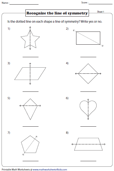 symmetry-worksheets