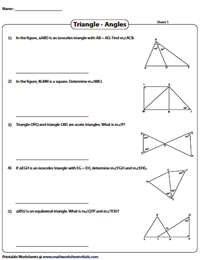 Angles in Composite Triangles