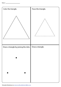 4-in-1 Triangle Activity