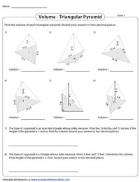 Find the Volume of Triangular Pyramids | Challenging