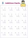 Single Number Addition Fact: Column