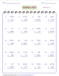 Adding 3-Digit and 2-Digit Numbers | Standard - Regrouping