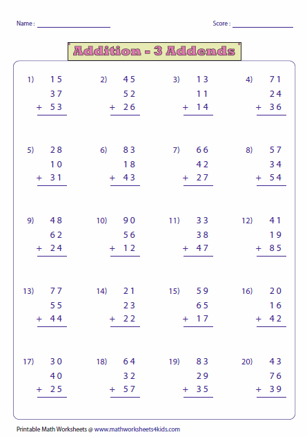 grade-1-addition-worksheets-adding-two-2-digit-numbers-in-columns-k5-learning-2-digit-addition