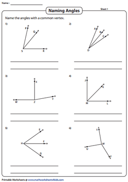 Naming Angles with a Common Vertex