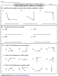 Classifying Angles : Type 2