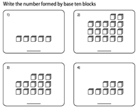 Place Value Chart Base 10 Blocks