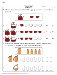 Measuring Capacity Using Small Containers
