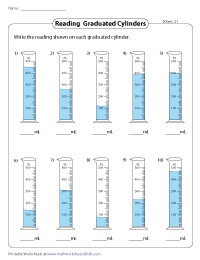 Reading Graduated Cylinders | 500 mL