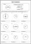 Circumference and Area of Circle Worksheets