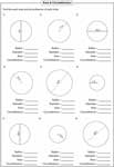 Circumference and Area of Circle Worksheets