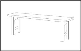 Bench Coloring Page