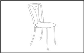 Chair 1 Coloring Page