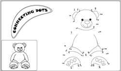 Advanced Dot-to-dot coloring pages: J to Z