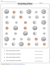 Count the Number of American coins