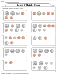 Equivalent Coins Matching