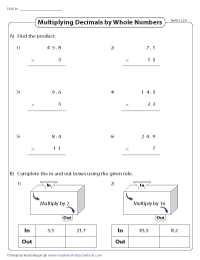 Multiplying Tenths by Whole Numbers | Level 2