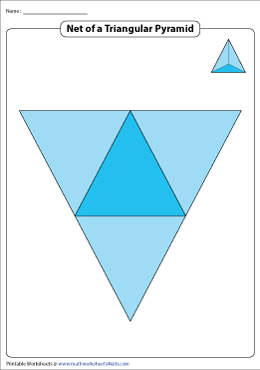 Net of a Triangular Pyramid | Chart