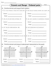 3 equations domain expressions key and practice answer Algebra Nation