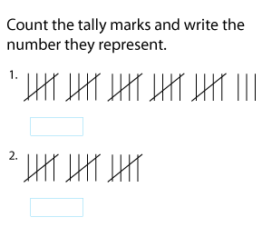 Counting Tally Marks