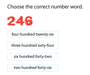 Writing Three-Digit Numbers in Words