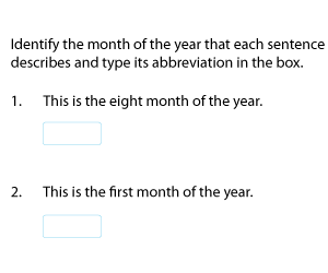 Abbreviating Months of the Year