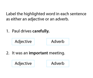 Adjective vs. Adverb