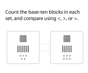 Comparing Base Ten Blocks | 3-Digit Numbers