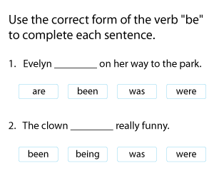Using the Correct Form of 'Be' in Sentences